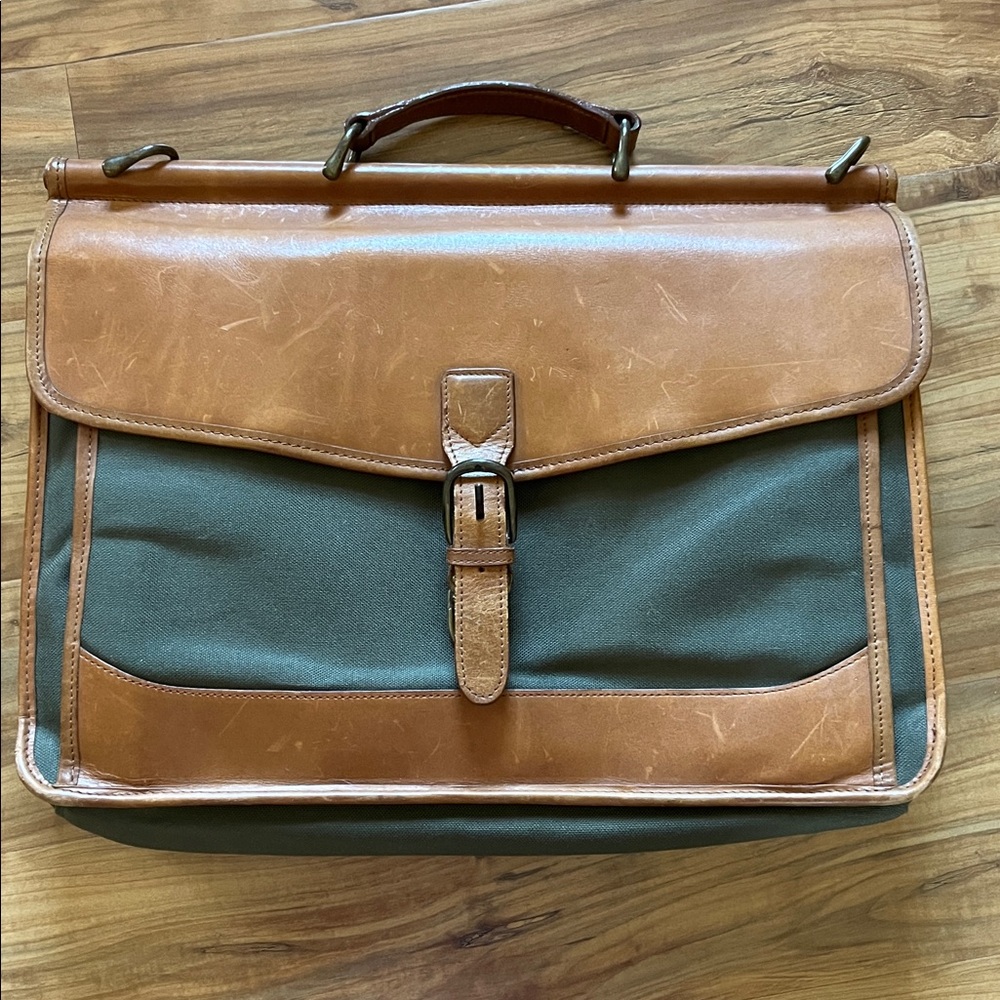 Vintage LL Bean briefcase